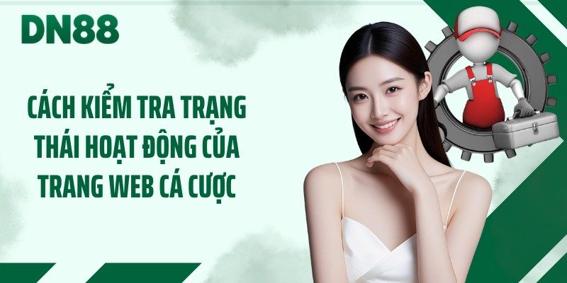 Cách kiểm tra trạng thái hoạt động của trang web cá cược