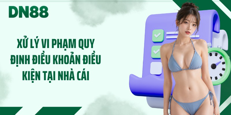 Xử lý vi phạm quy định điều khoản điều kiện tại nhà cái